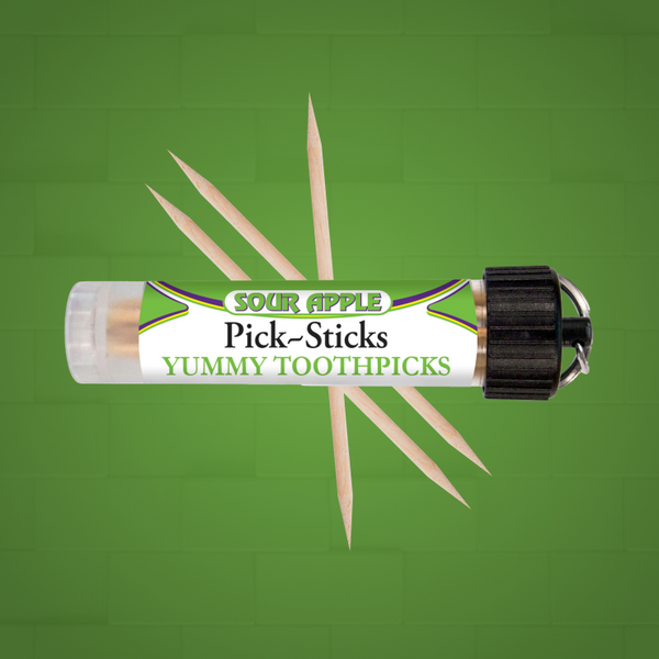 Sour Apple - Flavored Toothpick