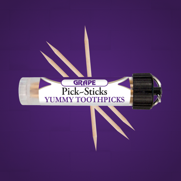 Grape - Flavored Toothpick