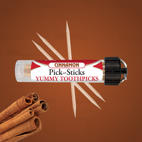 Cinnamon - Flavored Toothpick