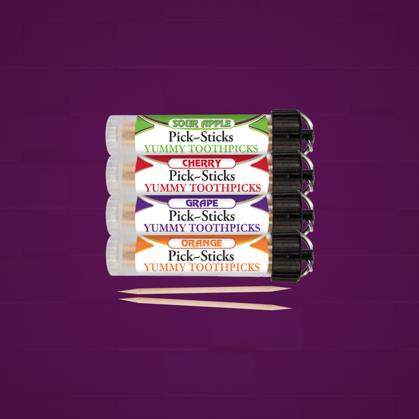 Fresh Mix - 4 Tubes | Flavored Toothpick